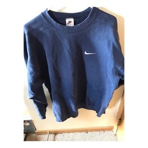 Lg navy blue nike sweatshirt